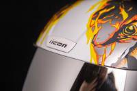Icon - Icon Airform Warthog Helmet - 0101-13684 - Silver - X-Small - Image 6