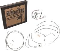 Burly Brand - Burly Brand Handlebar Cable/Line Install Kit - Stainless Steel - B30-1153 - Image 2
