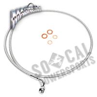 Magnum - Magnum Sterling Chromite II E-Z Align Single Disc Front Brake Line - 90deg. Top Angle - 42in. - 36242SW - Image 1
