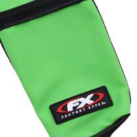 Factory Effex - Factory Effex RS1 Seat Cover - Black Side/Green Top/Black Ribs - 22-29138 - Image 2
