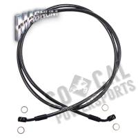 Magnum - Magnum Black Pearl E-Z Align Single Disc Front Brake Line - +6in. - 46349SW - Image 1