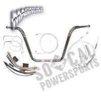 Magnum - Magnum Caliber Ape Hanger Handlebar Installation Kit - 12in. - Chrome - 38825-112 - Image 1