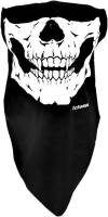 Schampa - Schampa Stretch Half-Face Mask - Glow - VNG008-GLO1 - Traditional Skull - OSFM - Image 2