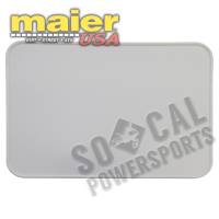 Maier Mfg - Maier Mfg Rear Number Plate - White - 509911 - Image 2