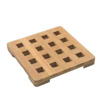 Whitecap - Whitecap Teak Small Square Trivet - 6" - Image 1