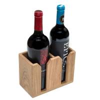 Whitecap - Whitecap Teak Two-Bottle Rack - Image 3