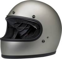 Biltwell Inc. - Biltwell Inc. Gringo Solid Helmet - 1002-203-101 - Gloss Titanium - X-Small - Image 1