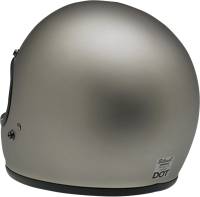 Biltwell Inc. - Biltwell Inc. Gringo Solid Helmet - 1002-203-101 - Gloss Titanium - X-Small - Image 4