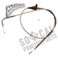 Magnum - Magnum Polished Stainless Braided Idle Cable - 38 7/8in. - 5428 - Image 2