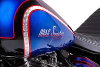 Drag Specialties - Drag Specialties Fat Bob Gas Tank - 3.5 Gal. Twist-Lock Gas Cap Style - 011275-BX36 - Image 4