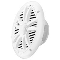 Boss Audio - Boss Audio MR6W 6.5" Dual Cone Marine Coaxial Speaker (Pair) - 180W - White - Image 3