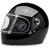 Biltwell Inc. - Biltwell Inc. Gringo S Solid Helmet - 1003-101-101 - Gloss Black - X-Small - Image 1