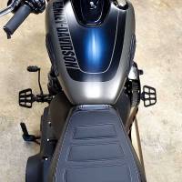 Joker Machine - Joker Machine Mini Serrated Driver Floorboard - Black Anodized - 08-644-6B - Image 3