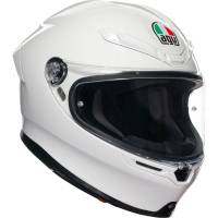 AGV - AGV K6 S Solid Helmet - 2118395002010M - White - Medium - Image 1
