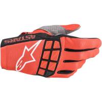 Alpinestars - Alpinestars Racefend Gloves - 3563520-3012-L - Red/White - Large - Image 1