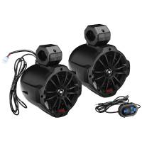 Boss Audio - Boss Audio B62ABT 6.5" 2-Way Amplified Waketower Speakers w/Bluetooth Controller - Image 1
