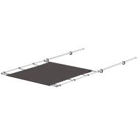 SureShade - SureShade PTX Power Shade - 51" Wide - Stainless Steel - Grey - Image 1