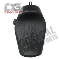 Danny Gray - Danny Gray Buttcrack Solo Seat - Flame Stitch - 22-603F - Image 2