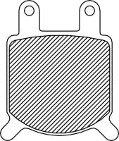 Drag Specialties - Drag Specialties Sintered Metal Brake Pads - FAD76HH - Image 3