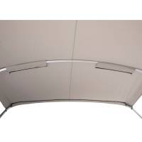 SureShade - SureShade Power Bimini - Clear Anodized Frame - Grey Fabric - Image 4