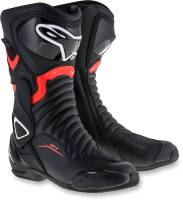 Alpinestars - Alpinestars SMX-6 V2 Drystar Boots - 2243017-1030-41 - Black/Red - 7.5 - Image 1