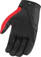 Icon - Icon Hooligan CE Gloves - 3301-4384 - Red - Small - Image 2