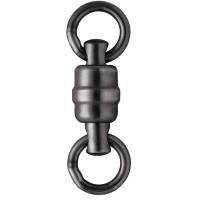VMC - VMC BSHBSWR Black Stainless Steel Heavy-Duty Ball Bearing Swivel #2 - 160lb *3-Pack - Image 1