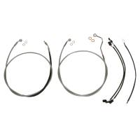 Magnum - Magnum Stainless Steel XR Handlebar Installation Kit for 12-14in. Ape - 589851 - Image 1