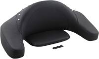 Mustang - Mustang Extended Arm Wrap-Around Backrest - Ultra Touring - Smooth - Chrome Studs - 75332 - Image 2