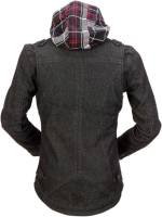 Z1R - Z1R Timberella Denim Womens Shirt - 2840-0096 - Black/White - X-Small - Image 2