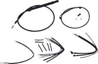 Burly Brand - Burly Brand Handlebar Cable/Line Install Kits - Black - B30-1240 - Image 1