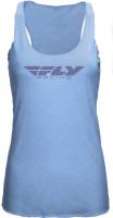 Fly Racing - Fly Racing Fly Corporate Womens Tank Top - 356-61552X - Light Blue - 2XL - Image 1