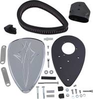 Baron Custom Accessories - Baron Custom Accessories Big Air Kit - Pinstripe Chrome - BA-2080-13 - Image 1