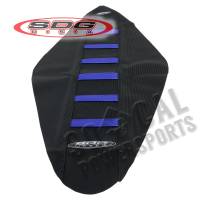 SDG - SDG 6-Rib Gripper Seat Cover - Black/Blue Ribs - 959398K - Image 2