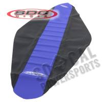 SDG - SDG 9-Pleat Gripper Seat Cover - Blue/Black - 96339BK - Image 2