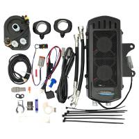 UltraCool - UltraCool Frame Mounted Oil Cooler Kit - Gloss Black - SMT-1G - Image 1