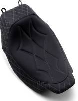 Mustang - Mustang Revere Journey Diamond Solo Seat - Gunmetal Gray - 75130GM - Image 1