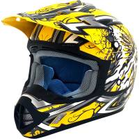 AFX - AFX FX-17 Butterfly Helmet - 0110-7135 - Matte Yellow - X-Large - Image 1