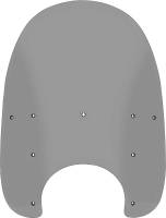 Memphis Shades - Memphis Shades Replacement Plastic for OEM Windshields - 21in. - Dark Black Smoke - MEP64212 - Image 2