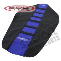 SDG - SDG 6-Rib Gripper Seat Cover - Blue Top/Black Sides/Black Ribs - 95916KBK - Image 2