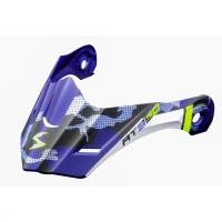 Scorpion - Scorpion Peak Visor for EXO-AT950 Helmets - Outrigger Matte Blue - 52-533-89 - Image 2
