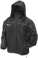 Frogg Toggs - Frogg Toggs Toadz Highway Jacket - NTH65125-012X - Black - 2XL - Image 1