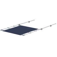 SureShade - SureShade PTX Power Shade - 51" Wide - Stainless Steel - Navy - Image 1