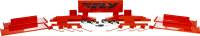 Fly Racing - Fly Racing Goggle Display - Red - RED GOGGLE DISP ACC - Image 1