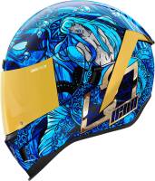 Icon - Icon Airform Ships Company Helmet - 0101-13677 - Blue - X-Small - Image 2
