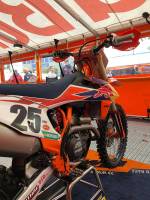 Acerbis - Acerbis X-Grip Frame Guards - Orange/Black - 2686045225 - Image 2