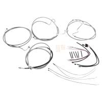 Magnum - Magnum Stainless Steel XR Handlebar Installation Kit for 15-17in. Ape - 589342 - Image 1