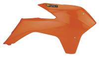Cycra - Cycra Powerflow Intake Radiator Shrouds with Air Box Cover - Orange - 1897-22 - Image 1