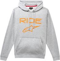 Alpinestars - Alpinestars Ride 2.0 Pullover Hoodie - 11195100011412X - Gray/Orange - 2XL - Image 1
