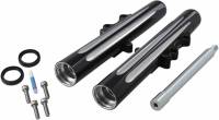 Arlen Ness - Arlen Ness Hot Legs Dual Disc Fork Leg Set - Deep Cut - Black - 06-511 - Image 1